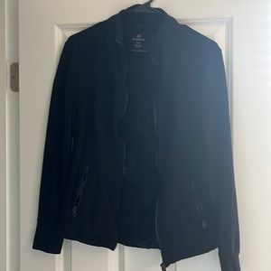 Black athletic jacket